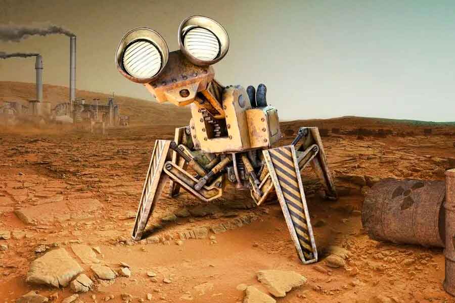 Помогите роботу Clarc в борьбе с механическими помощниками