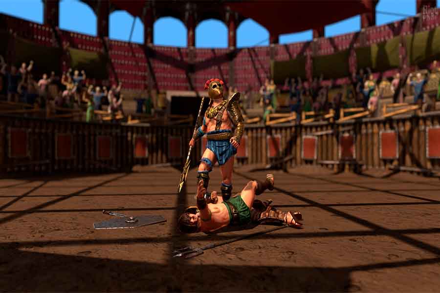 развитие гладиаторской школы