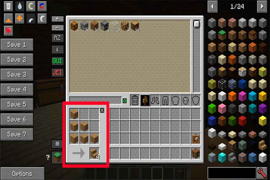 Советы по управлению инвентарем на серверах Minecraft