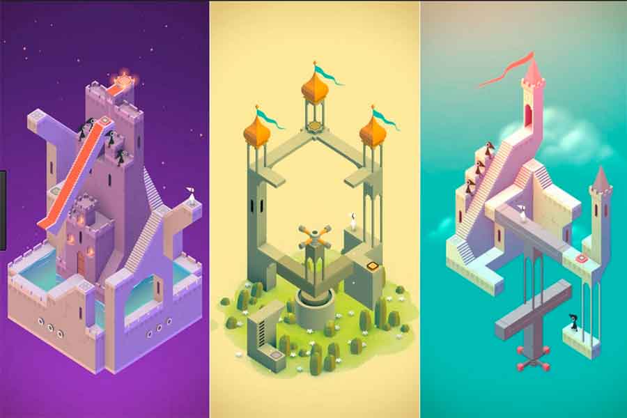Откройте для себя волшебство Monument Valley – мира, полного оптических иллюзий