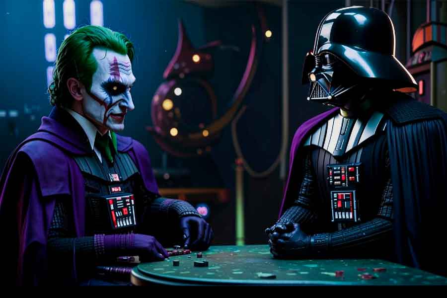 Джокер и Дарт Вейдер