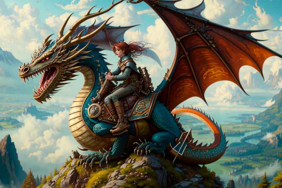 Драконы, битвы и приключения