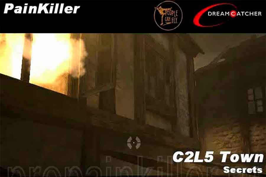 Видео поиска секретов Painkiller Крещённый кровью на уровне Город