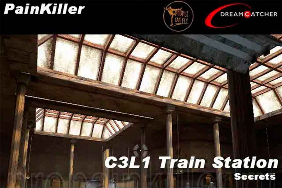 Видео поиска секретов Painkiller Крещённый кровью на уровне Станция