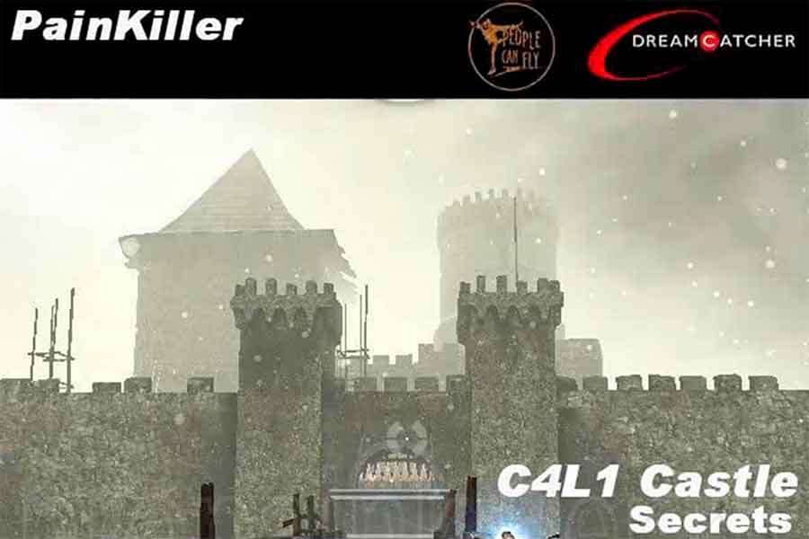 Видео поиска секретов Painkiller Крещённый кровью на уровне Замок