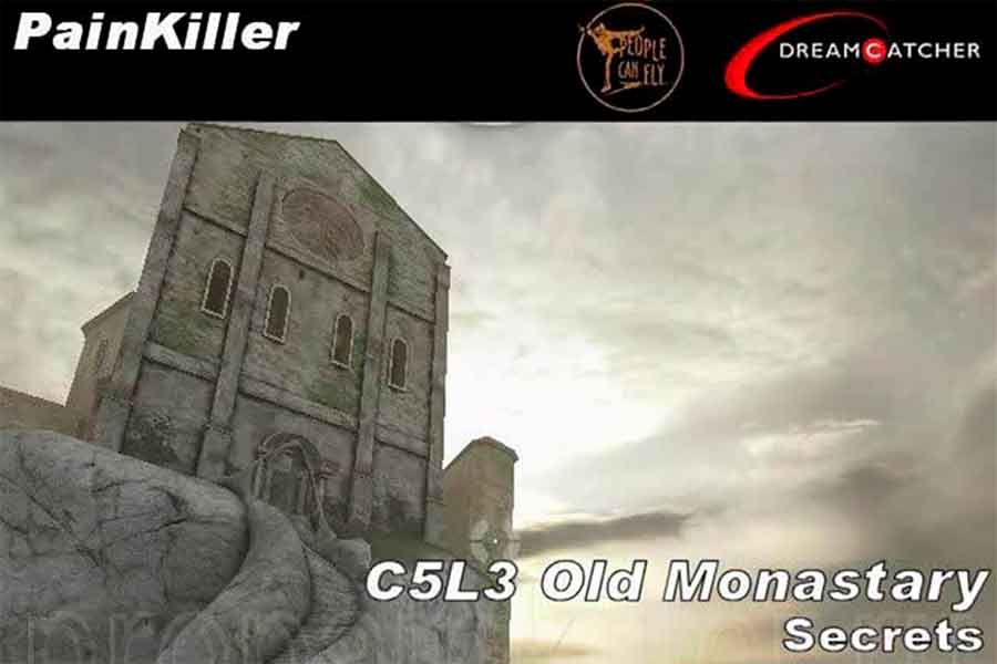 Видео поиска секретов Painkiller Крещённый кровью на уровне Монастырь