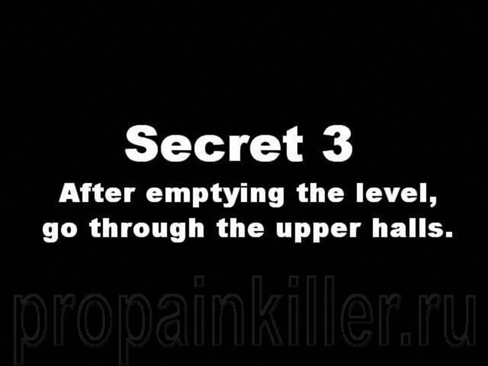 Скриншоты поиска секретов. Painkiller