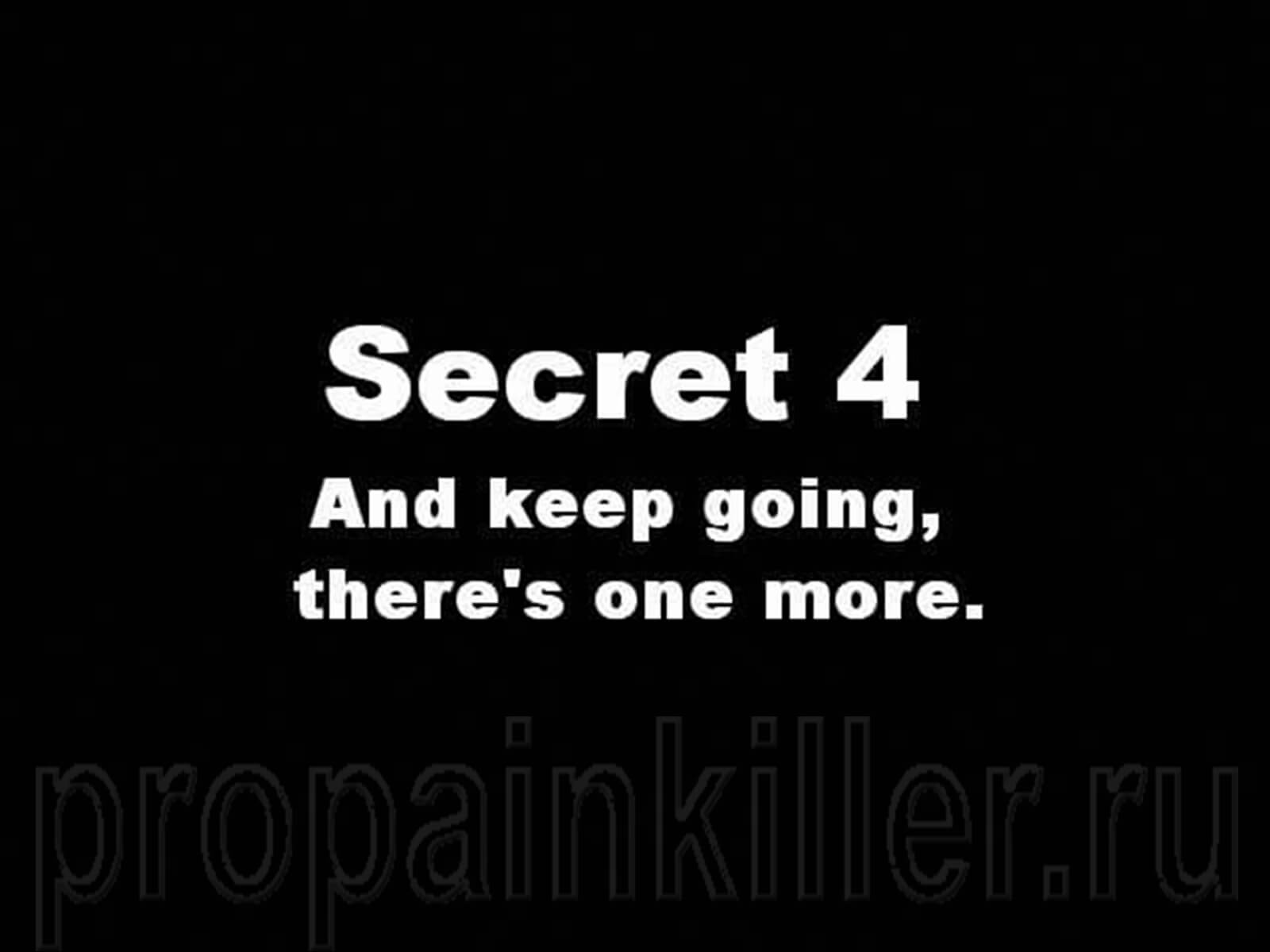 Скриншоты поиска секретов. Painkiller