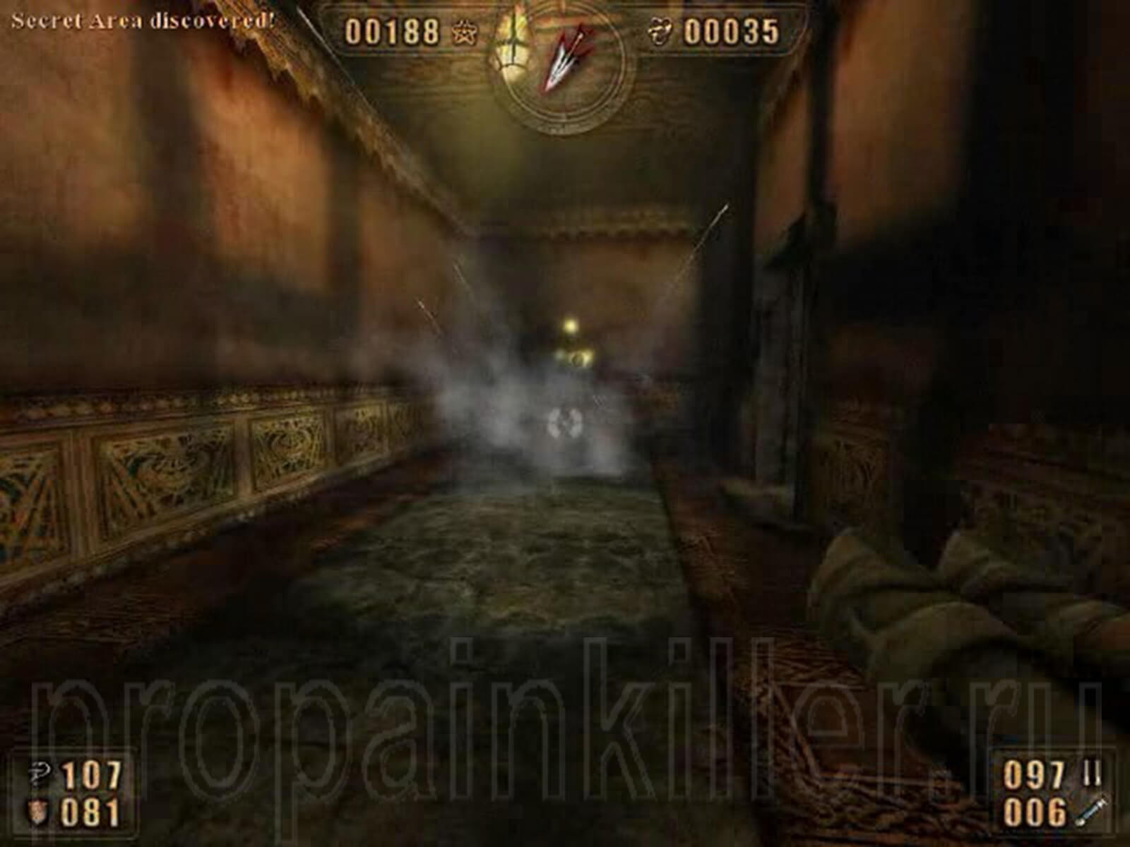 Скриншоты поиска секретов. Painkiller