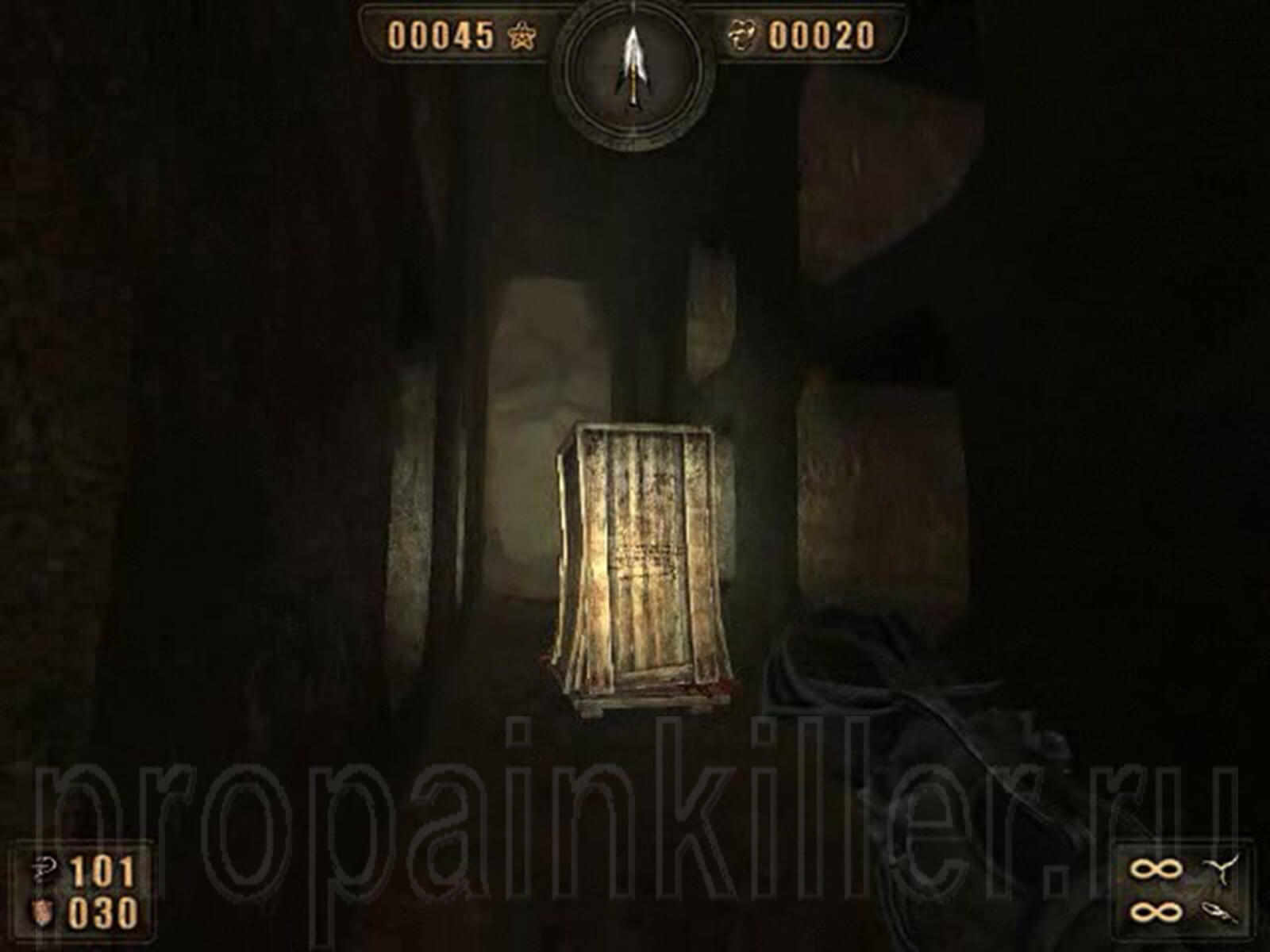 Скриншоты поиска секретов. Painkiller