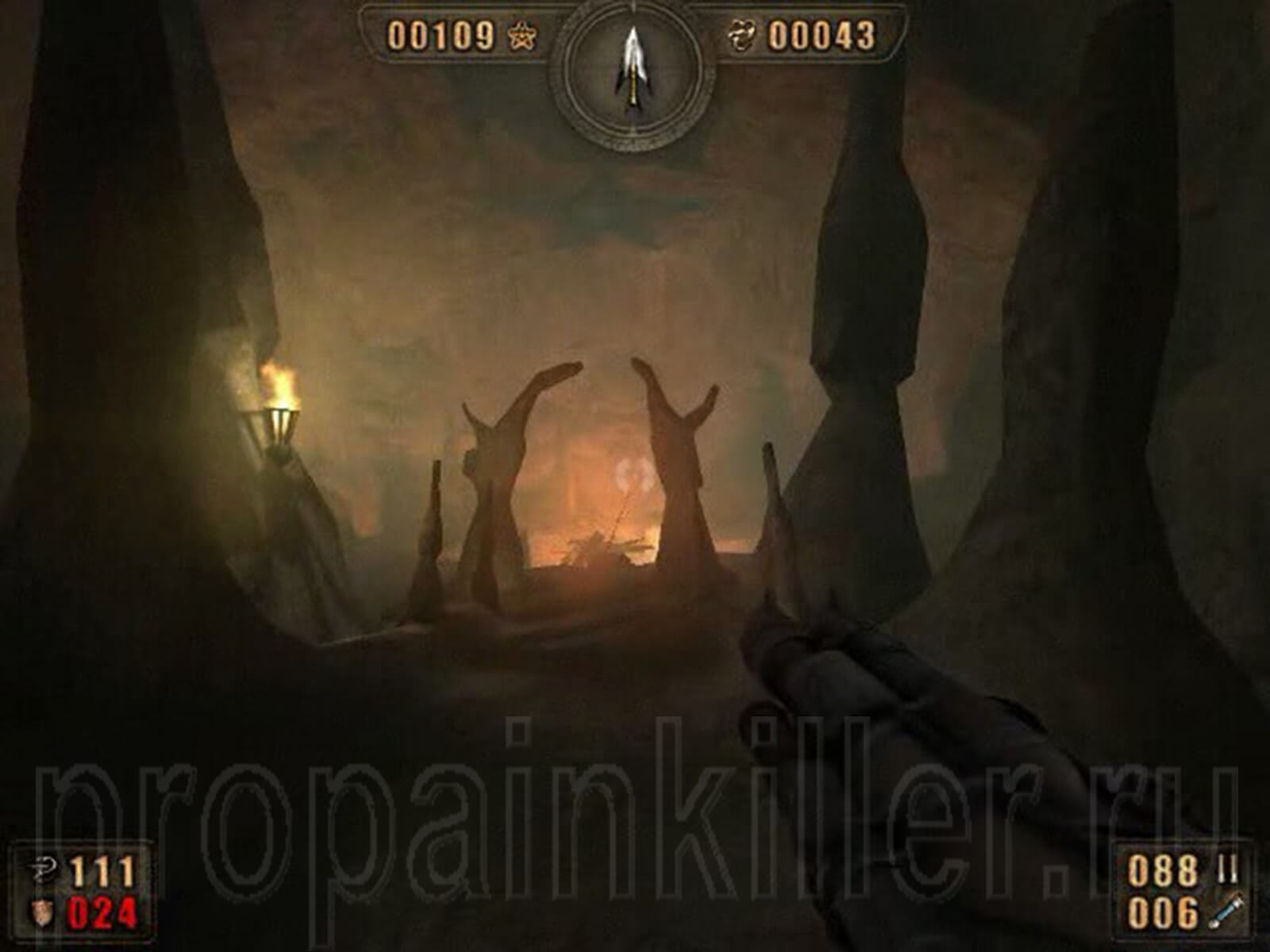 Скриншоты поиска секретов. Painkiller