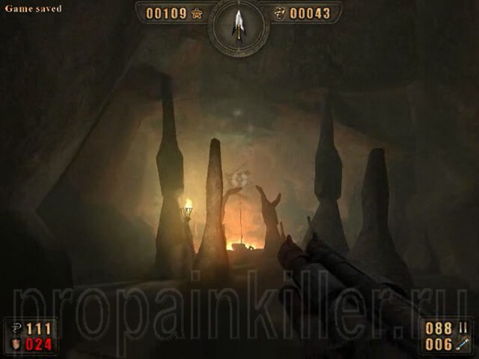 Скриншоты поиска секретов. Painkiller