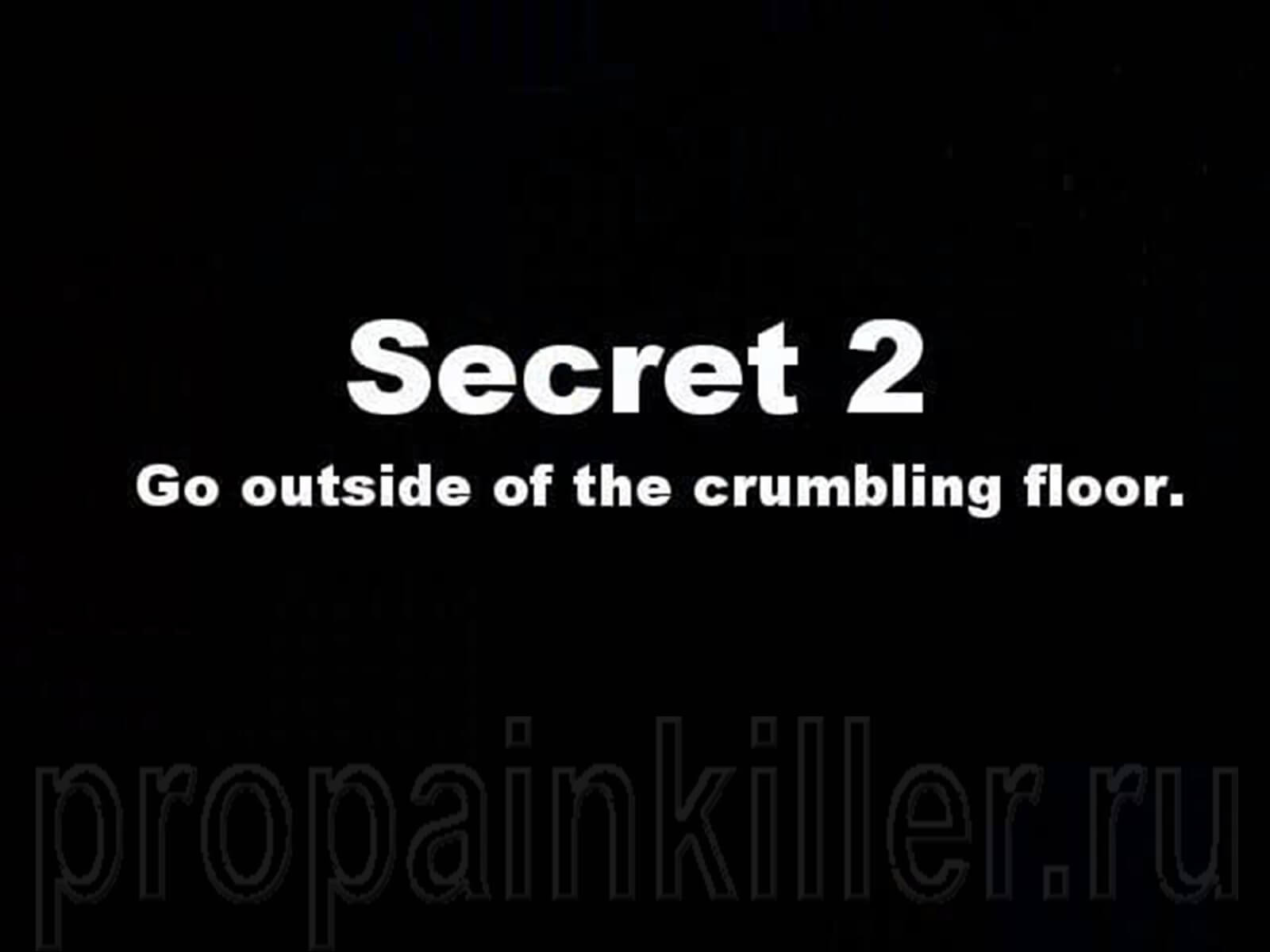 Скриншоты поиска секретов. Painkiller