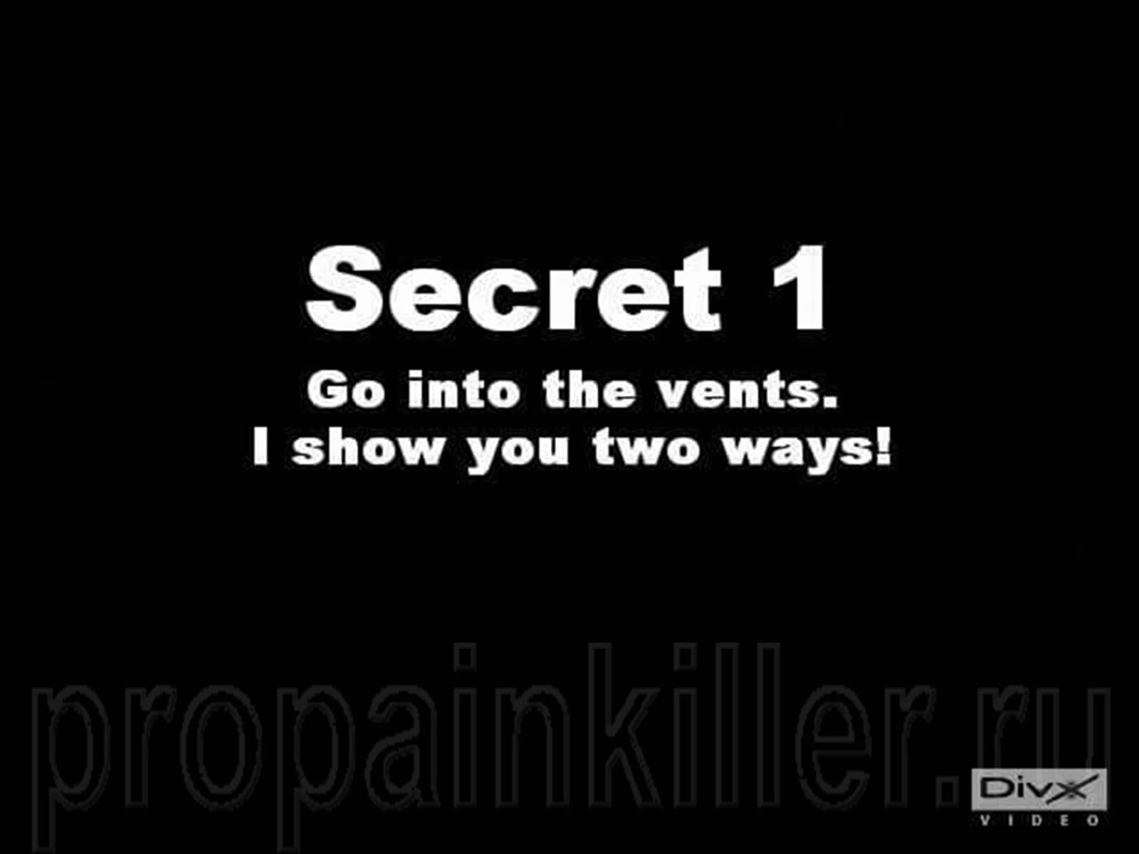 Скриншоты поиска секретов. Painkiller