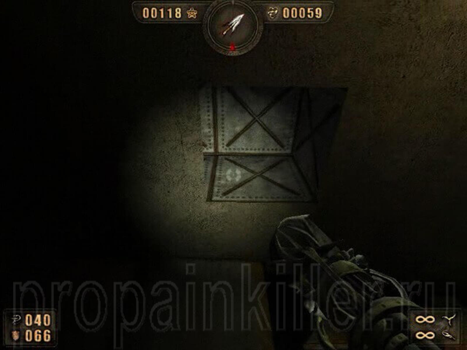 Скриншоты поиска секретов. Painkiller