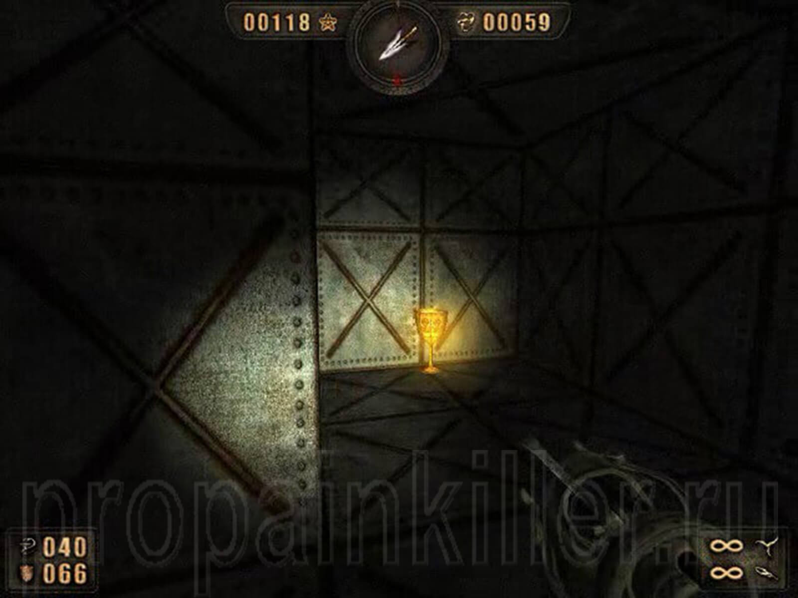 Скриншоты поиска секретов. Painkiller