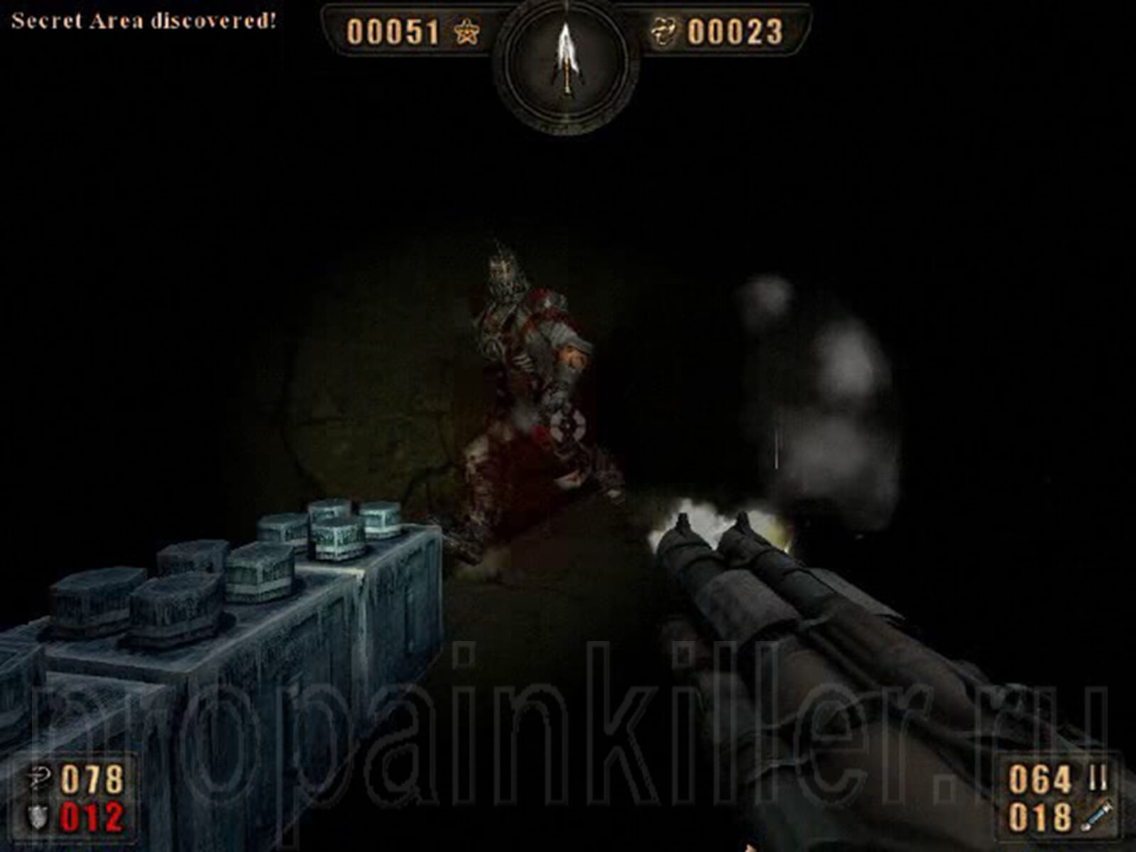 Скриншоты поиска секретов. Painkiller