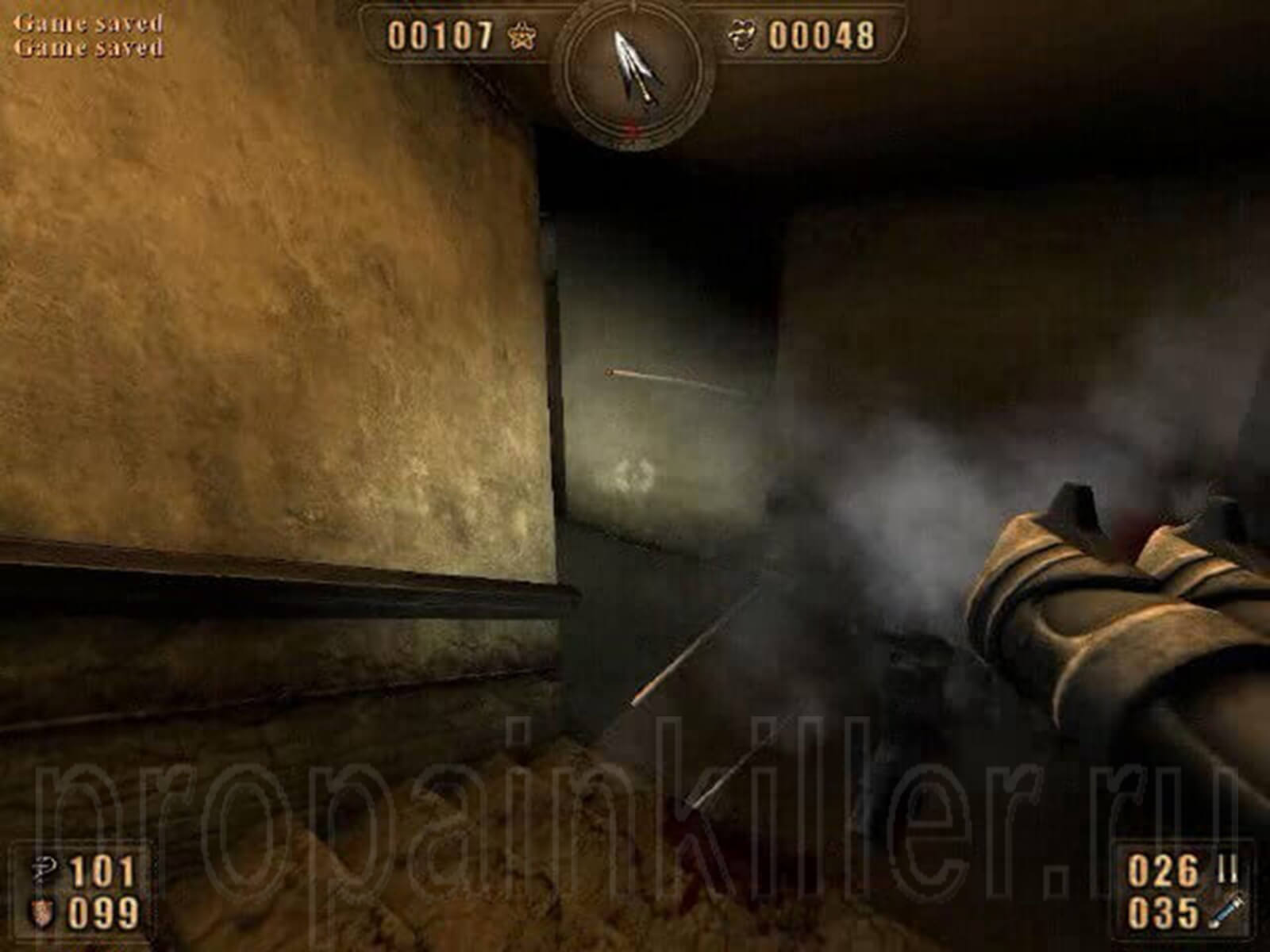 Скриншоты поиска секретов. Painkiller