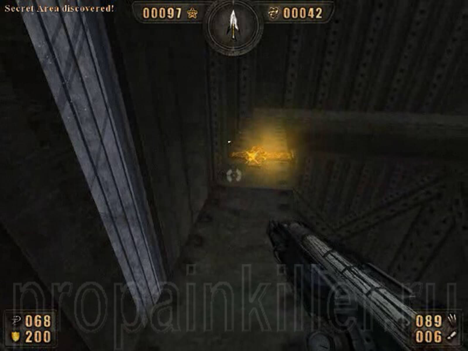 Скриншоты поиска секретов. Painkiller