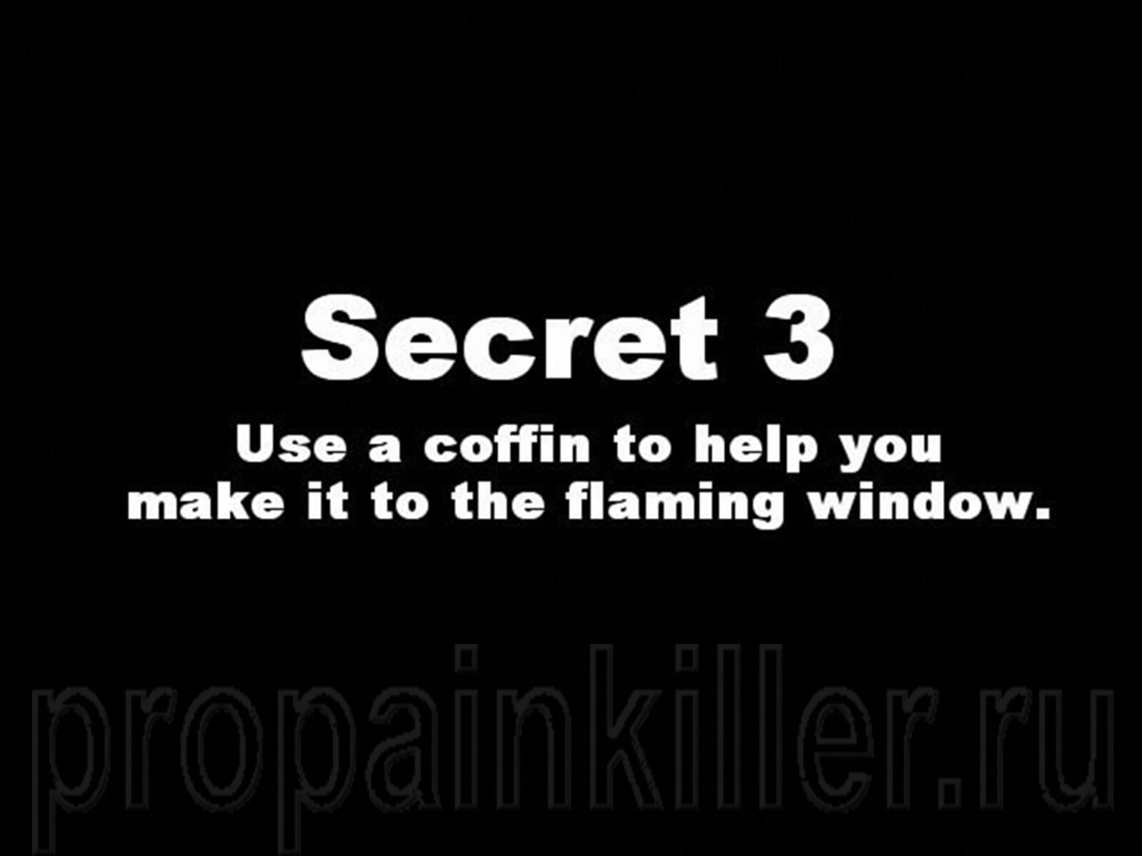 Скриншоты поиска секретов. Painkiller