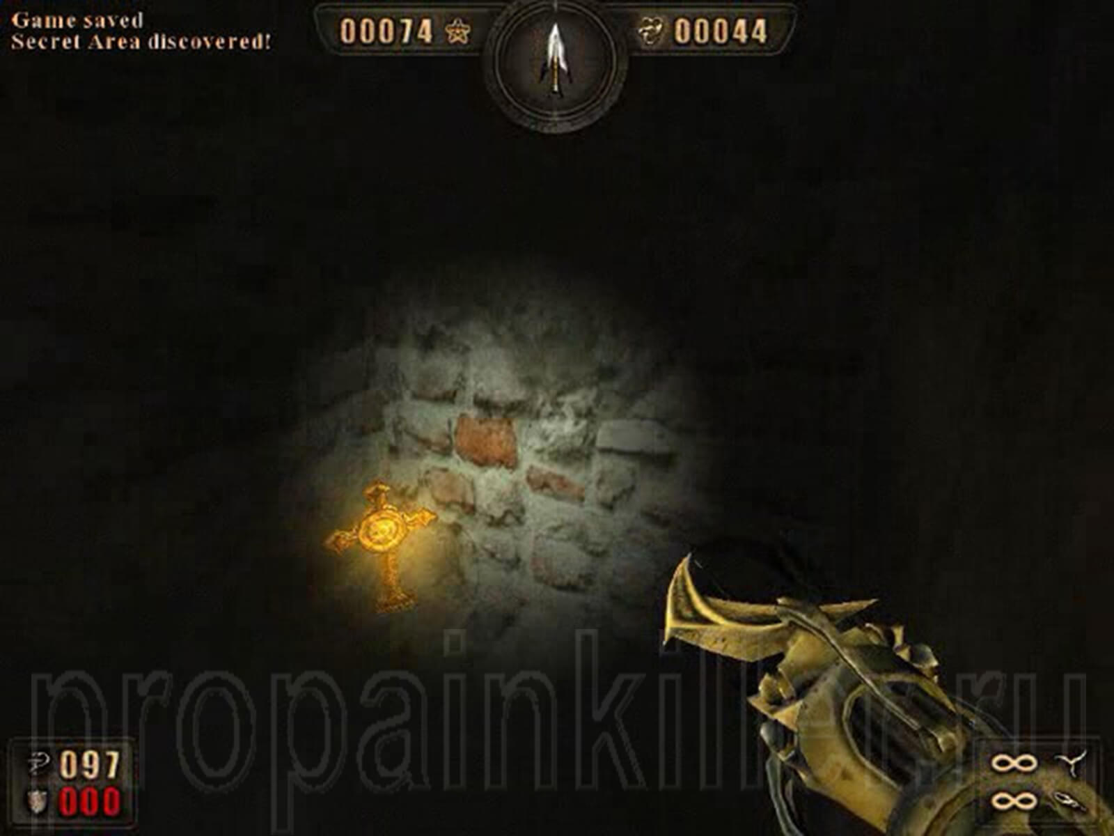 Скриншоты поиска секретов. Painkiller