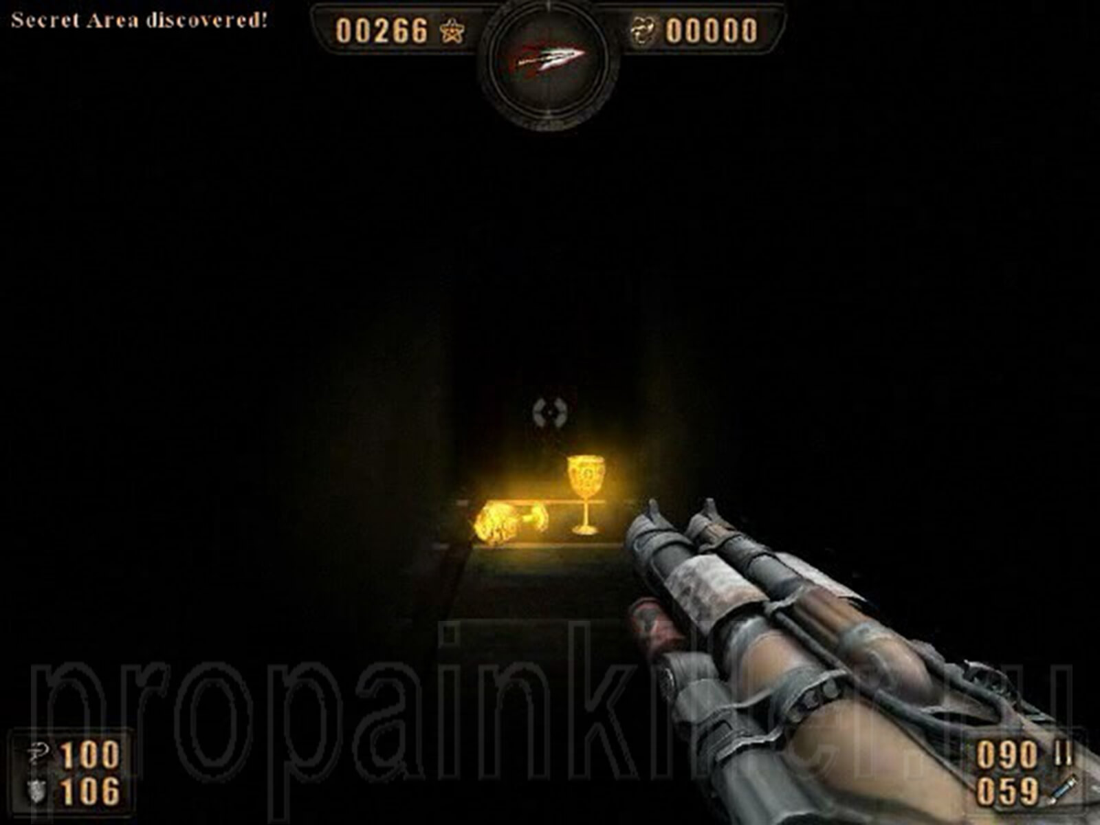 Скриншоты поиска секретов. Painkiller