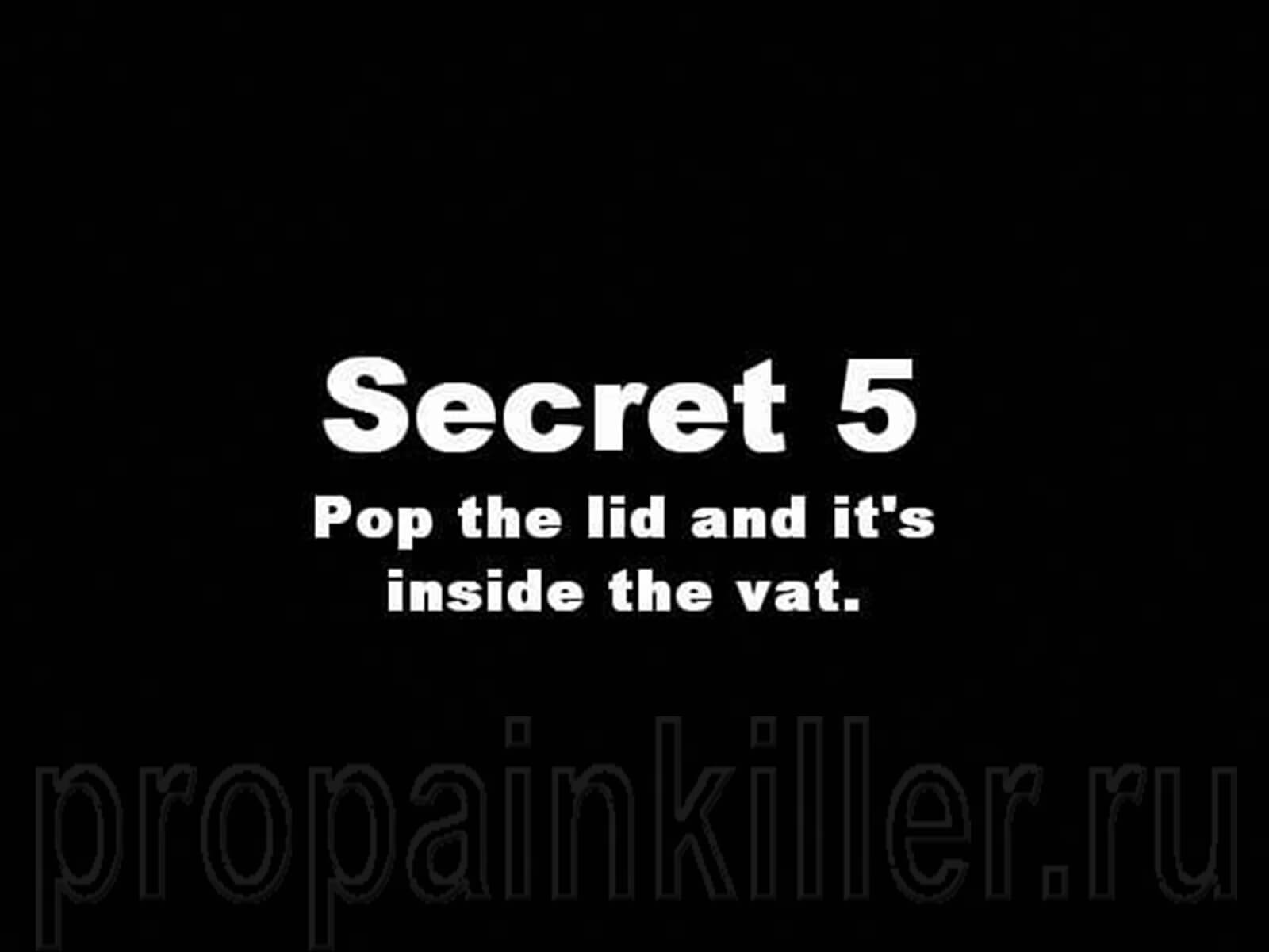 Скриншоты поиска секретов. Painkiller