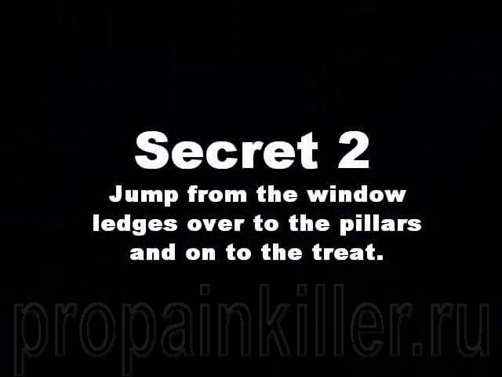 Скриншоты поиска секретов. Painkiller