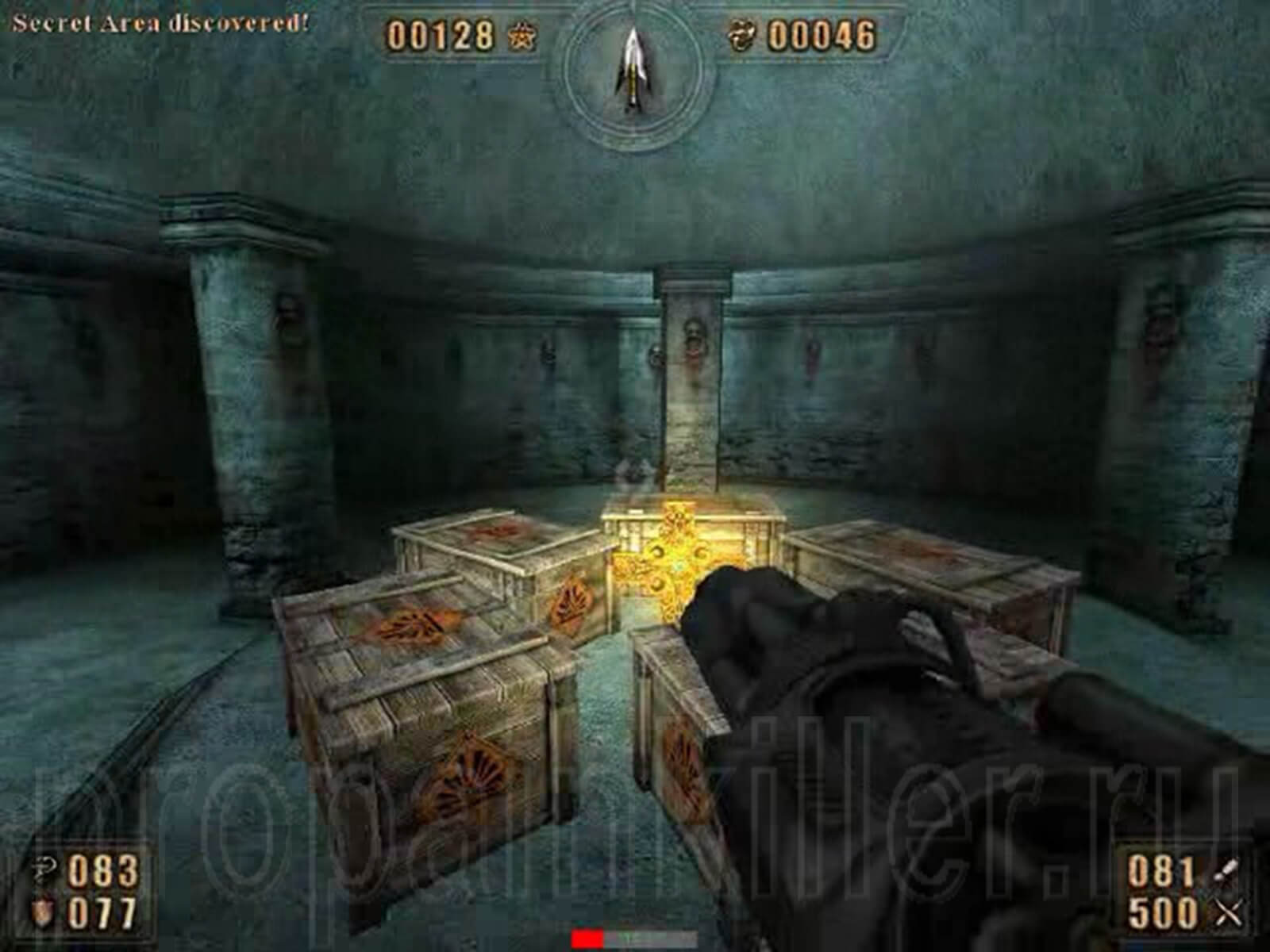 Скриншоты поиска секретов. Painkiller