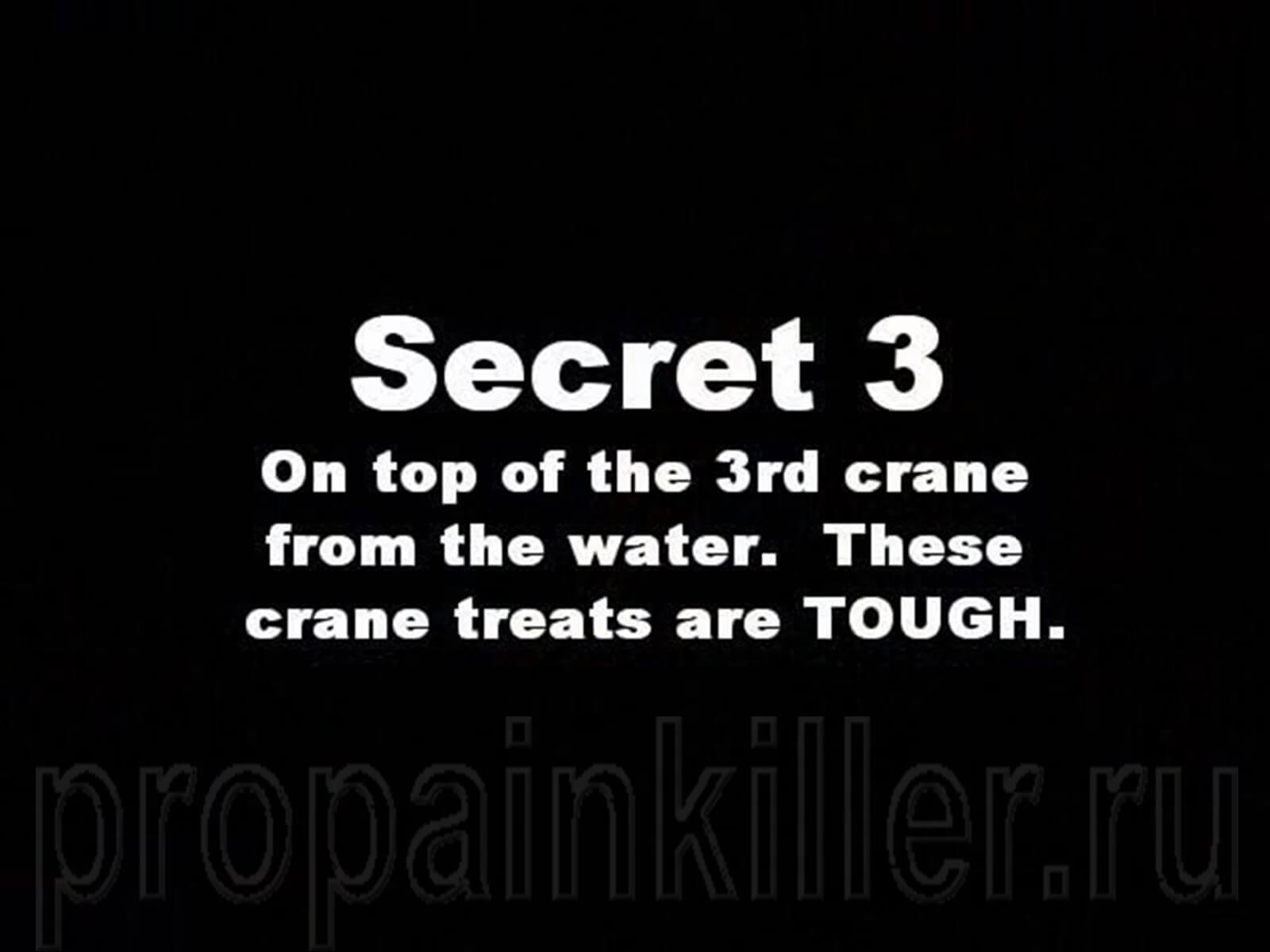 Скриншоты поиска секретов. Painkiller