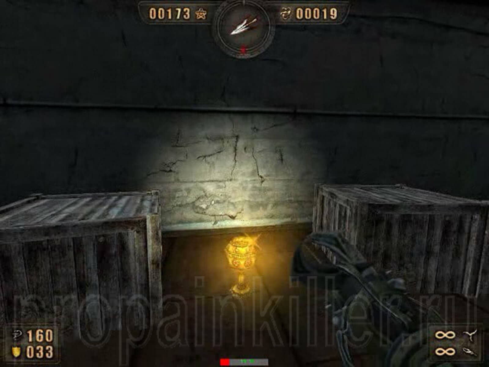 Скриншоты поиска секретов. Painkiller